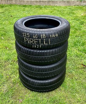 225/60 r18 zimné PIRELLI 104H; RFT - 2