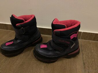 Dievcenske zimne ddstep čižmy nepremokavé - 2