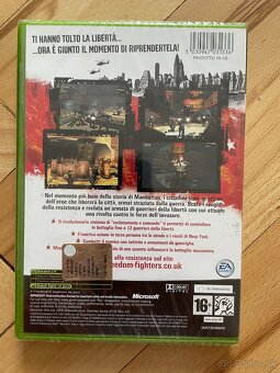 FREEDOM FIGHTERS - XBOX (nova) - 2