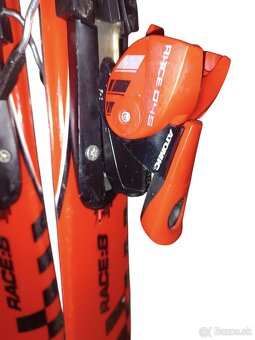 Detské lyže 100 CM Atomic Race 8 a lyžiarky Dalbello  262mm - 2