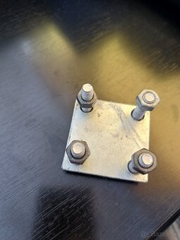 Svorka SR 02 M8 FeZn odbočná 55x38 pásovina/pásovina - 2