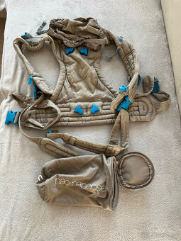 Detsky nosic Pao Papoose hnedy - 2