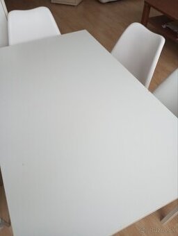 Biely kuchynský stôl - 2