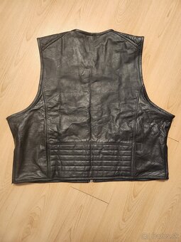 Moto kožená vesta - 2