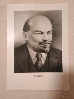 portrét Lenin 42x30cm - 2