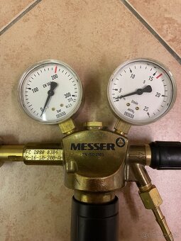 Redukčný ventil Messer EN ISO 2503 - 2