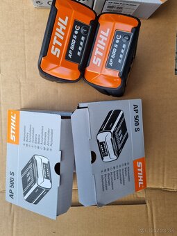 Stihl baterie ap 500 s original rok 2025 - 2