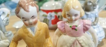 Porcelánové figúrky+dózičky - 2