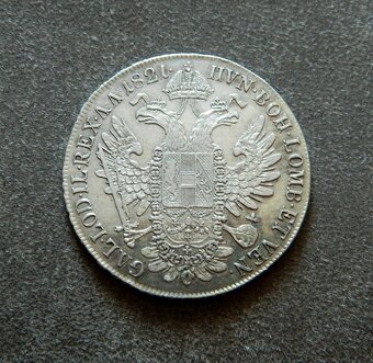 Predám 1 toliar 1821 A Franciscus I. - 2
