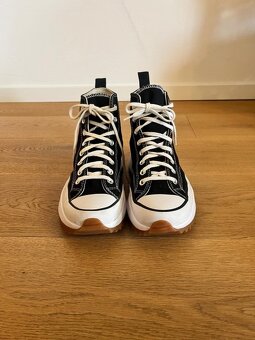 Predaj vysoké textilné tenisky CONVERSE, farba čierna - 2