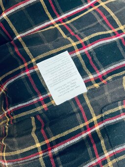 Prešívaná Bunda s Tartanom (Barbour štýl) vel L - 2
