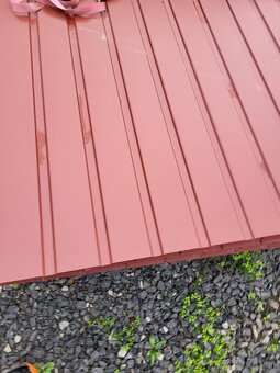 Trapezovy plech T07 ALUCINK,8019Mat,3009,7016 Mat,9005Mat - 2