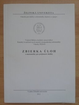 Zbierka úloh z matematiky - 2