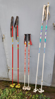 Predám lyžiarske palice,lyžiarky,detské boby,lopáre,bežky - 2