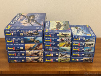 Plastikové modely lietadiel 1:72 a 1:144 - 2