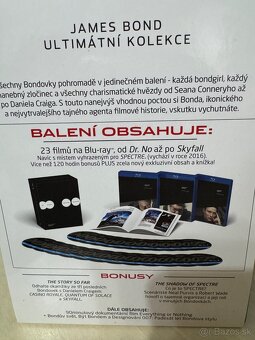 James Bond 1. - 25. blu ray - 2