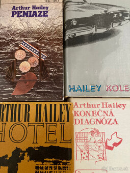 Arthur HAILEY - bestsellery - 6 ks - 2