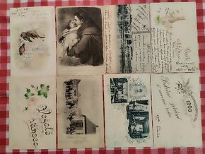 Pohľadnice známky 1890-1900 - - 2