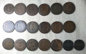Obehové mince Rakúsko-Uhorsko FILLER 1892-1918 - 2