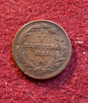Jozef II 1/2 grajciar 1781 A - 2