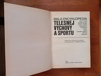Mala encyklopedia TELESNEJ VYCHOVY A SPORTU. - - 2