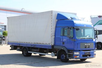 MAN TGL 12.210 4X2 BB, NEZÁVISLÁ KLIMATIZACE, BOČNICE - 2