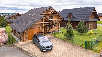 PREDAJ, štýlový zrubový dom vo Veľkej Lomnici pod Vysokými T - 2