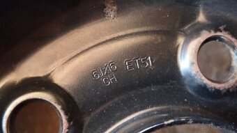 Plechove disky 5X114,3R16 HYUNDAI ,KIA pneu.205/55R16 - 2