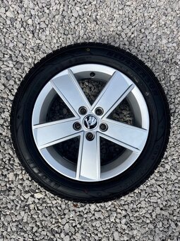Alu disky s celoročnými pneu 195/55 R15 - 2