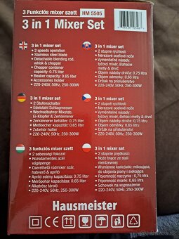 Mixer set hm 5505 Hausmeister vianocny darcek - 2