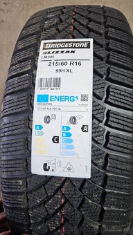 Zimná pneumatiky 215/60 r16 99H XL bridgestone blizzak lm005 - 2