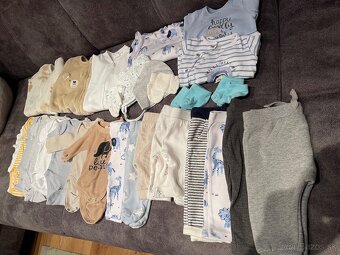 balík oblečenia pre novorodenca , pre bábätko +darujem - 2