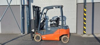 TOYOTA 8FBMT 16 elektro nosnosť 1,6 t , r.v. 2013 - 2