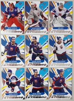 Hokejové kartičky HOKEJOVÉ SLOVENSKO 2023 HELSINSKÉ STRIEBRO - 2