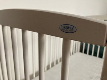 Detská drevená postieľka Drewex - 2