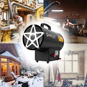 Plynový ohrievač 25 kw - 2