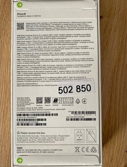 iPhone 16 nový - 2