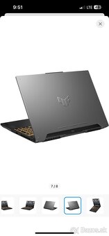 ASUS TUF Gaming A15 FA507NVR-LP008 Mecha Gray kovový - 2