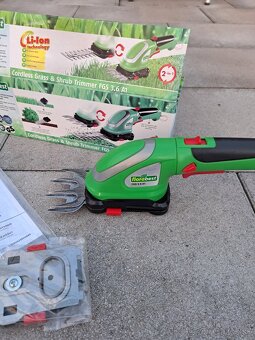 Elektrické nožnice na trávu a kríky Florabest - 2