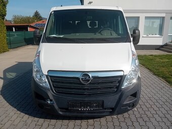 Opel Movano 2,3 D 92KW 7miest Valník 2014 - 2