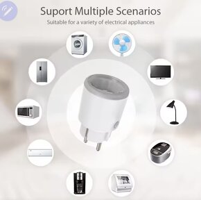 spinana wi-fi zasuvka tuya pre vianočné osvetlenie - 2