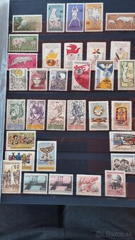 Znamky Československo kompletní rok 1962 - 2