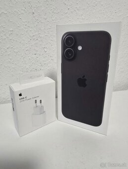 iPhone 16 128 GB čierny - 2