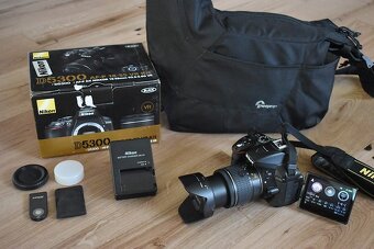 Nikon D5300 wifi - VR objektiv 18 - 55 AF-P - brasna - 2