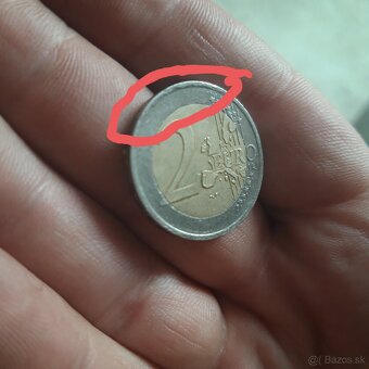 Vzacna 2€ minca(CHYBORAZBA) - 2