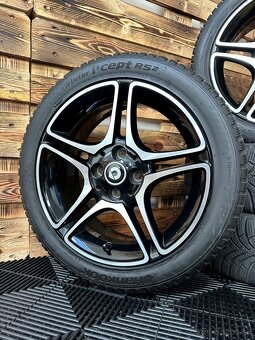 Smart Fortwo - zimní orig. ALU sada 4x100 R16 - 2