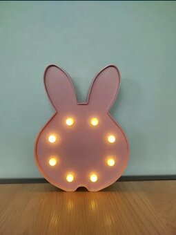 Lampa v tvare králika na batérie - 2
