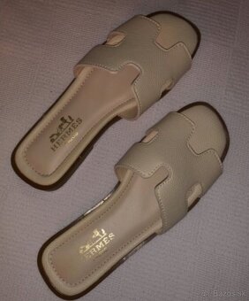 Šľapky Hermes -NOVÉ - 2