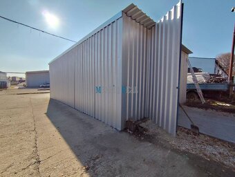 Na prenájom plechový sklad – 64 m², strážený areál - 2