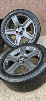 ALU Peugeot 4x108 a letné 215/50 R17 - 2
